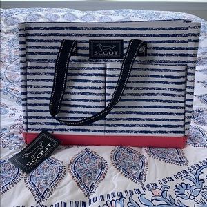 Scout Uptown Girl Multi Pocket Zip Top Tote